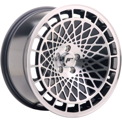 Japan Racing JR14 Black Machined 8,00x15 4x100,00 ET25,00