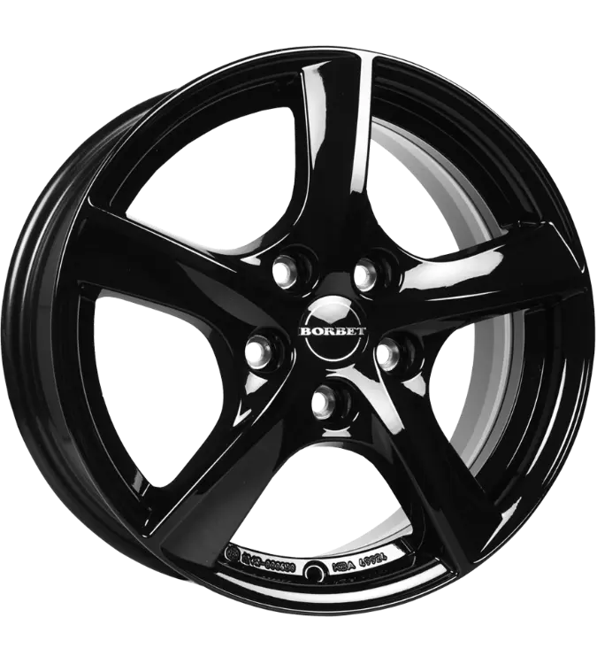 Borbet TL5 black 6,50x16 5x108,00 ET50,00