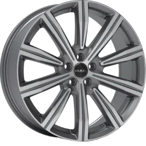 MAK Birmingham Gun Metallic Mirror 9,00x22 5x108,00 ET40,00