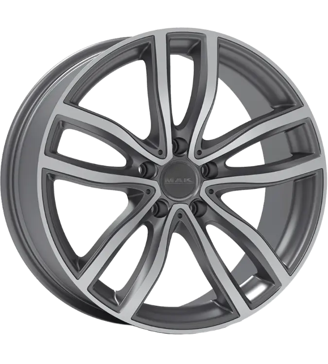 MAK Fahr Gun Metallic Mirror 7,50x17 5x112,00 ET52,00