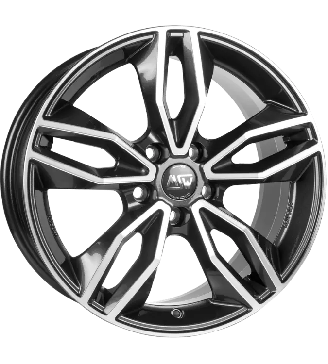 MSW 71 Grey Polished 7,50x17 5x108,00 ET45,00