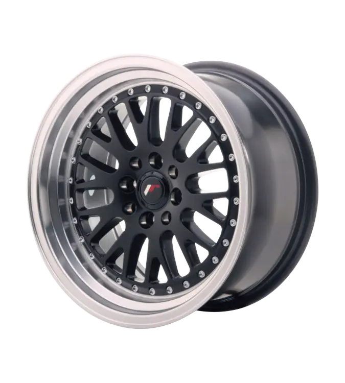 Japan Racing JR10 Black Machined 7,00x15 4x100,00 / 4x108,00 ET30,00