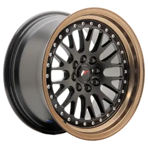 Japan Racing JR10 Black Lip Bronze 7,00x15 4x100,00 / 4x108,00 ET30,00