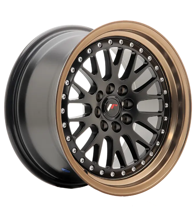Japan Racing JR10 Black Lip Bronze 7,00x15 4x100,00 / 4x108,00 ET30,00