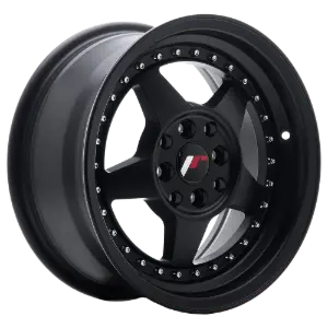 JR Wheels JR6 Matt Black 7,00x15 4x100,00 ET35,00