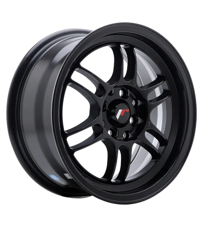 JR Wheels JR7 Matt Black 7,00x15 4x100,00 / 4x114,30 ET38,00