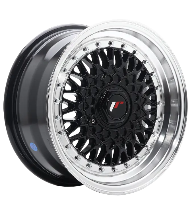 Japan Racing JR9 Black 7,00x15 4x100,00 / 4x108,00 ET20,00