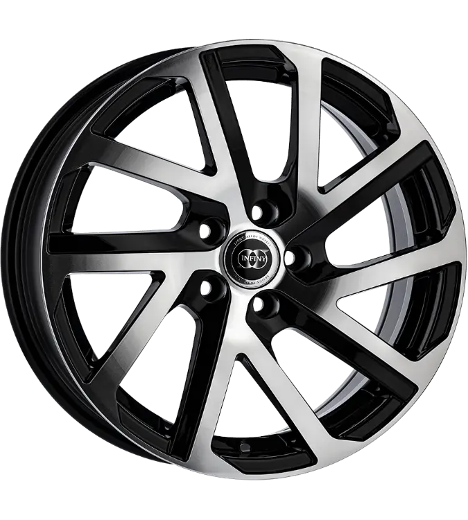 Infiny COBALT Black Polished 7,00x16 4x108,00 ET40,00