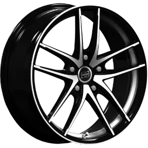 Infiny TOXIC Black Polished 7,50x17 4x108,00 ET25,00