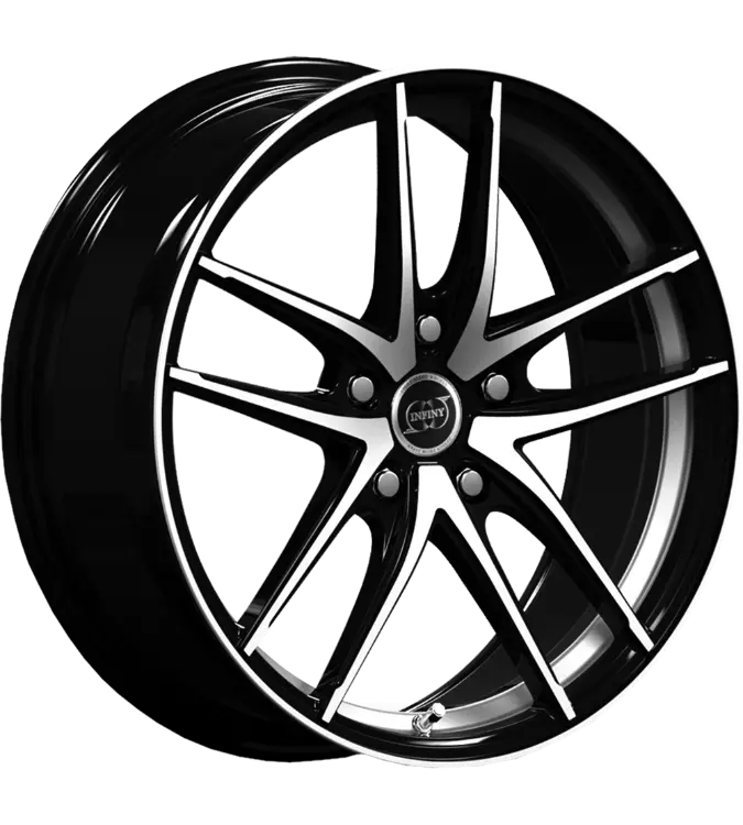 Infiny TOXIC Black Polished 7,00x16 4x108,00 ET25,00