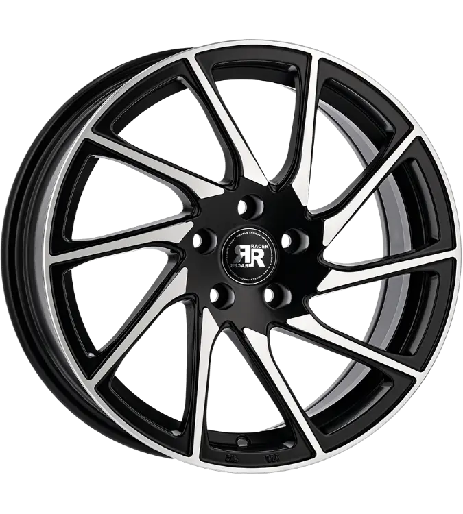 Racer TURN Black Polished 7,50x17 5x115,00 ET40,00