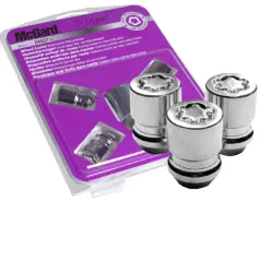 Zestaw zabezpieczający McGard Black w kolorze srebrnym