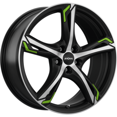 Ronal R62 Trend Green 7,50x17 5x114,30 ET50,00