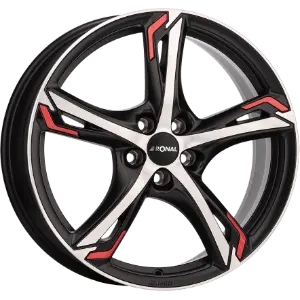 Ronal R62 Trend Red 7,50x17 5x108,00 ET45,00
