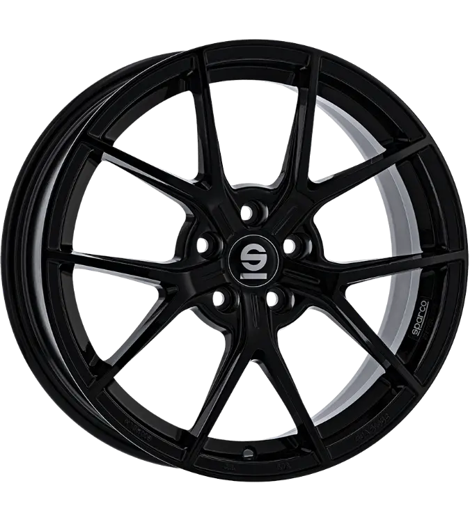 Sparco Podio Gloss Black 7,50x17 5x114,30 ET45,00