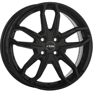 RIAL Lucca Black Gloss 6,50x16 4x100,00 ET40,00