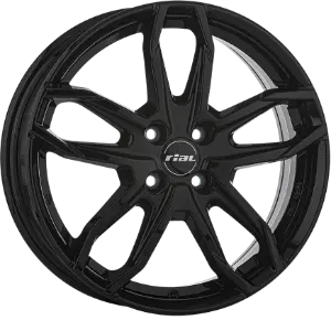 RIAL Lucca Black Gloss 6,50x17 4x108,00 ET40,00