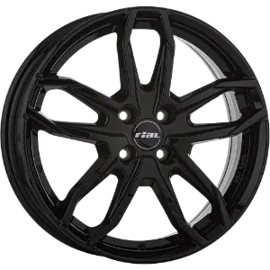 RIAL Lucca Black Gloss 6,50x16 4x108,00 ET32,00