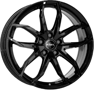 RIAL Lucca Black Gloss 8,00x18 5x110,00 ET33,00