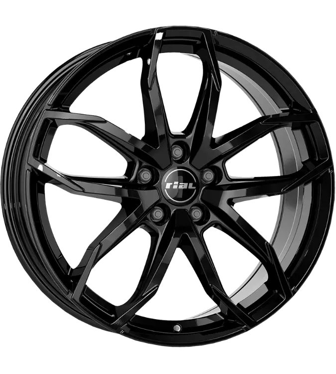 RIAL Lucca Black Gloss 6,50x16 5x108,00 ET50,00