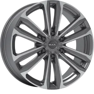 MAK Safari 6 Gun Metallic Mirror 7,50x17 6x139,70 ET33,00