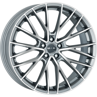 MAK Speciale-D Gun Metallic Mirror 9,50x19 5x112,00 ET45,00