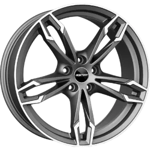 GMP Italia DEA Matt Anthracite Diamond 8,00x18 5x120,00 ET34,00