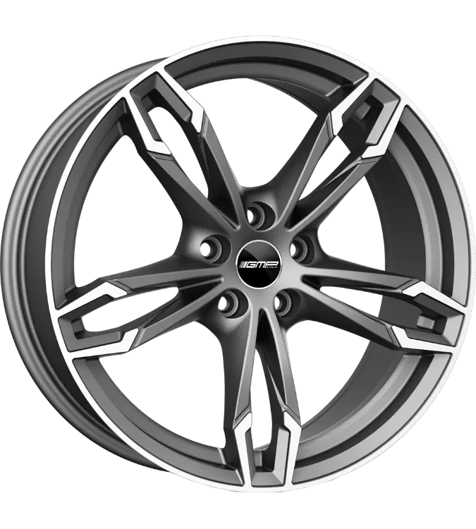 GMP Italia DEA Matt Anthracite Diamond 8,00x18 5x120,00 ET34,00