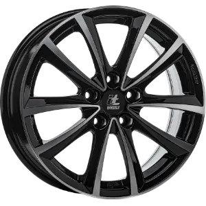 itWHEELS Elena Black Polished 7,50x17 5x100,00 ET38,00