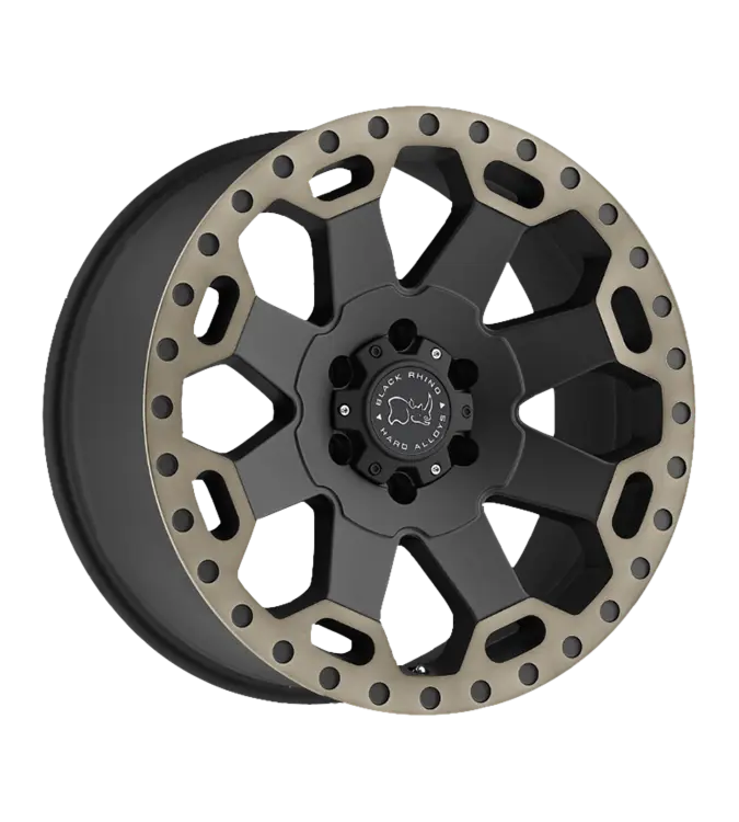 BLACK RHINO WARLORD MATT BLACK TITANIUM 8,00x17 6x130,00 ET52,00