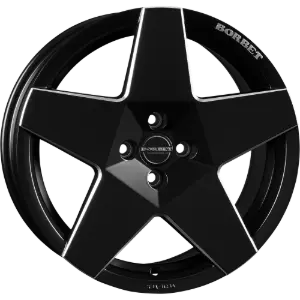 Borbet A NEU 4 black 7,50x17 4x108,00 ET15,00