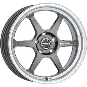 Borbet DB8GT graphite rim polished 8,50x18 5x120,00 ET30,00