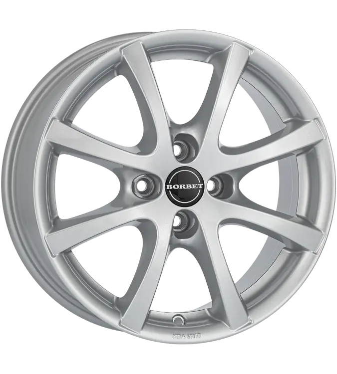 Borbet LV4 silver 5,50x14 4x98,00 ET35,00