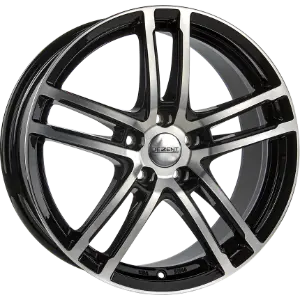 DEZENT TZ dark 7,50x18 5x100,00 ET38,00