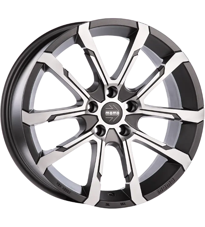 MOMO Quantum Evo Anthracite Polished 7,00x17 5x108,00 ET40,00
