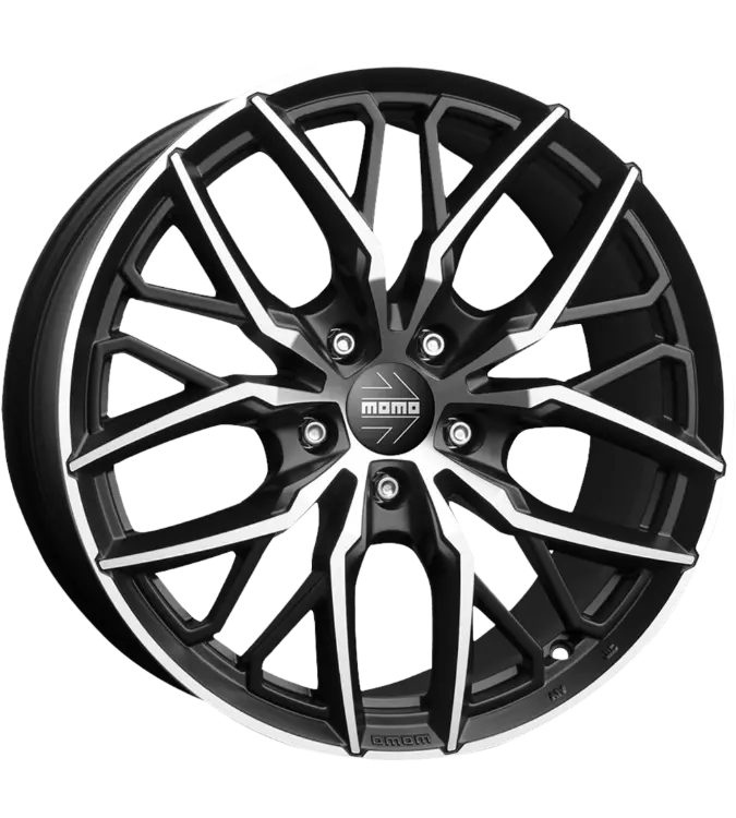 MOMO Spider Black Polished 8,50x19 5x114,30 ET45,00