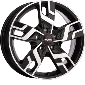 Ronal R64 Jetblack Matt Diamond 6,50x16 5x118,00 ET60,00