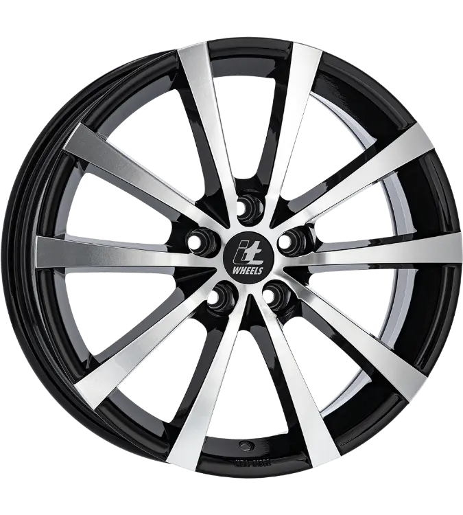 itWHEELS Alice Black Polished 7,00x17 5x112,00 ET40,00