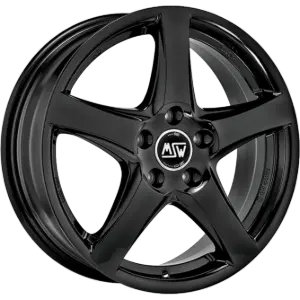 MSW 78 Gloss Black 6,50x17 5x108,00 ET50,00