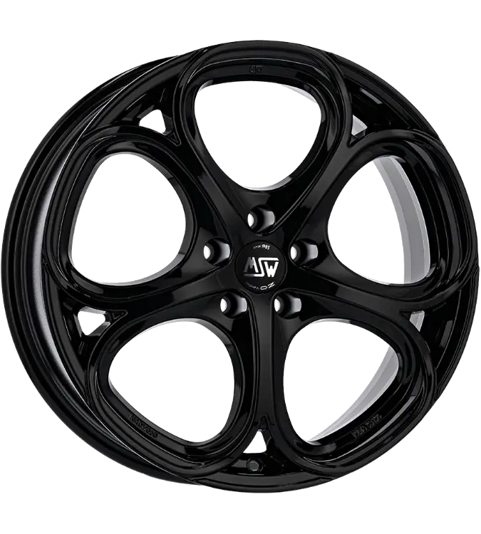 MSW 82 Gloss Black 8,00x18 5x110,00 ET30,00