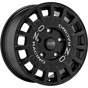 OZ RALLY RACING VAN MATT BLACK 8,00x18 5x120,00 ET45,00