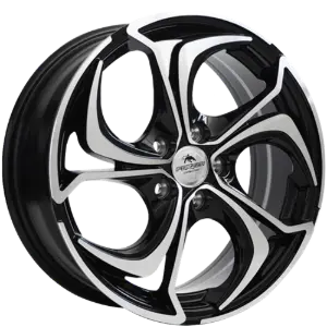 FORZZA Aktia Black Faced Machined 5,50x14 4x100,00 ET40,00