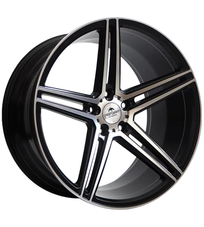 FORZZA Bosan Black Matt Faced Machined 9,50x19 5x112,00 ET35,00