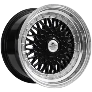FORZZA Malm Black Lip Machined 7,00x15 4x100,00 / 4x114,30 ET25,00