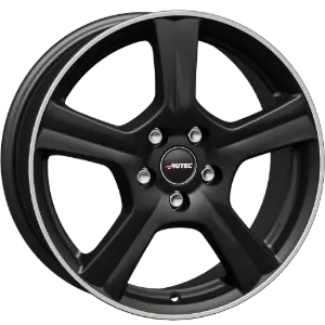 Autec Ionik Black Matt Polished 7,50x18 5x114,30 ET46,00