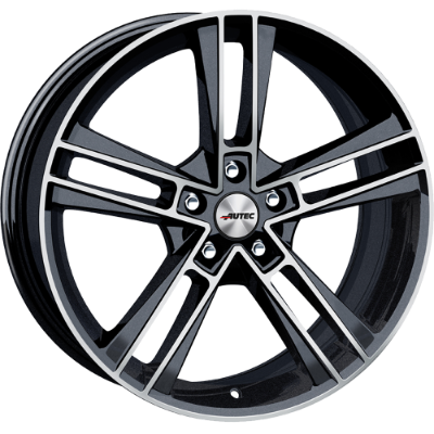 Autec Rias Black Polished 8,50x19 5x108,00 ET45,00