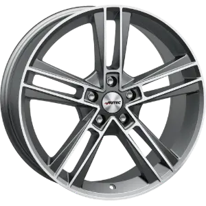 Autec Rias Titanium Matt Polished 8,50x20 5x120,00 ET40,00