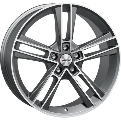 Autec Rias Titanium Matt Polished 8,50x19 5x114,30 ET40,00