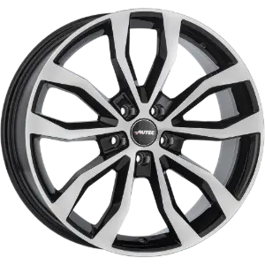 Autec Uteca Black Polished 9,50x22 5x112,00 ET32,00