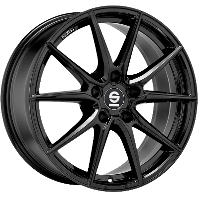 Sparco DRS Gloss Black 7,50x17 5x108,00 ET45,00